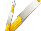 yellow strap